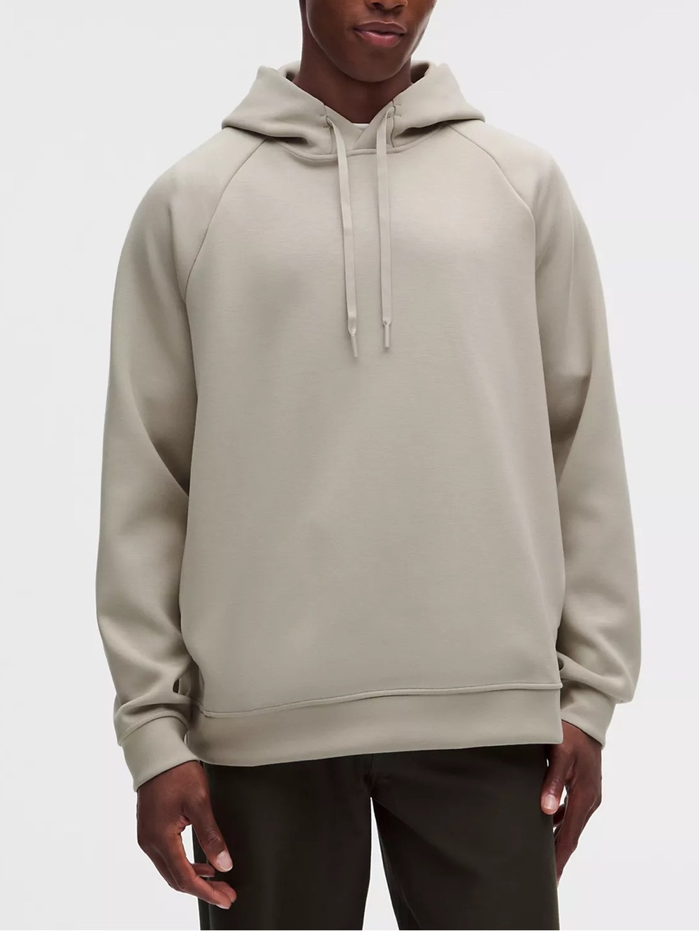 Lululemon 2024 Smooth Spacer Classic-Fit Pullover Hoodie Mens Med Beige Minimal